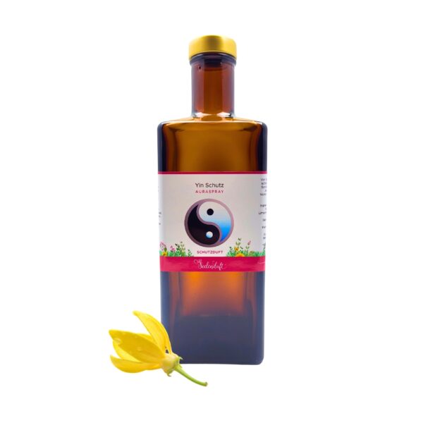 YIN Schutz 500 Parfuem mit aetherischen Oelen, wirkt saettigend, kraeftigend und erdend, handgefertigt von Seelenduft