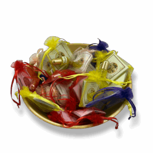 Schale mit 2ml Düften von Seelenduft als Geschenkidee